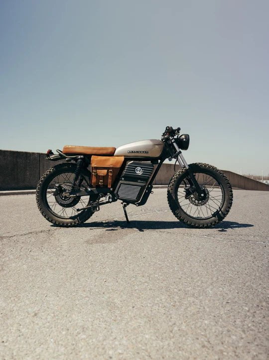 Beachman Parts Leather Saddle Bag