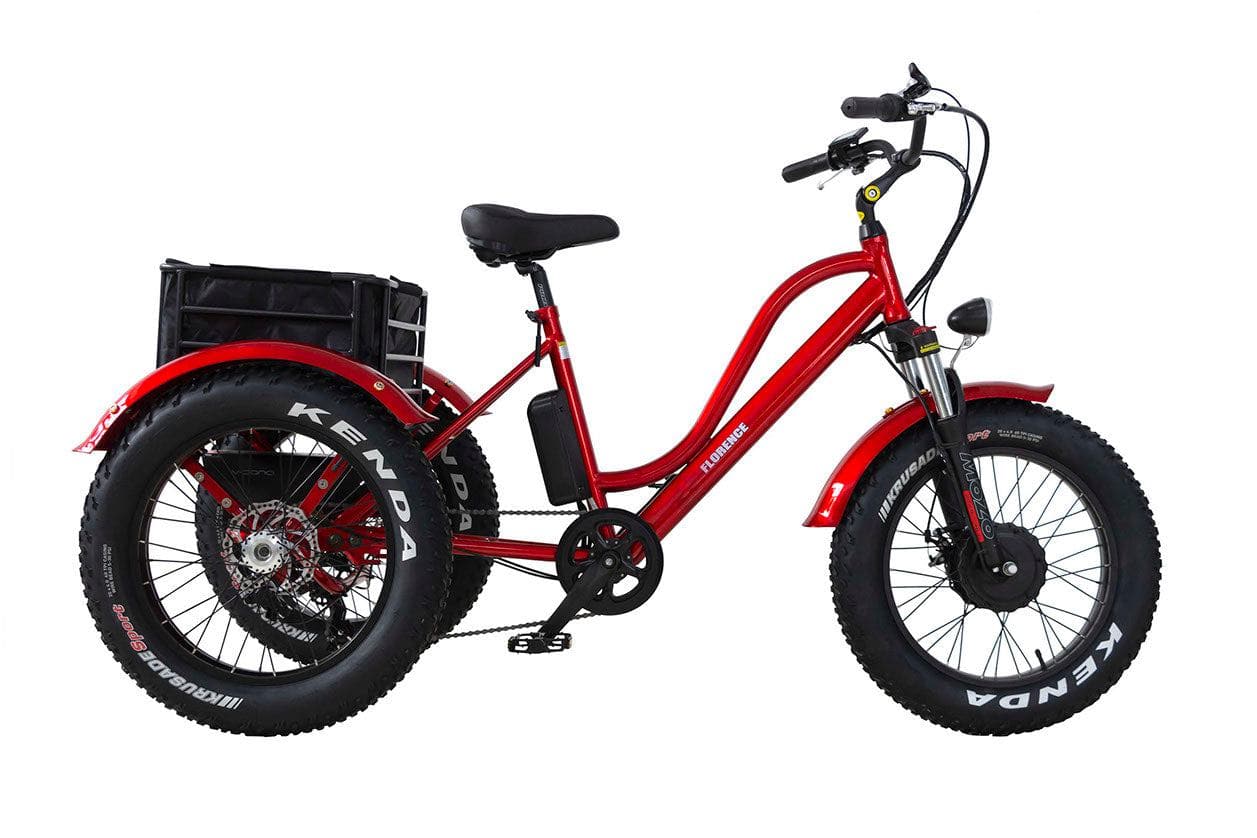 Daymak E-Bike Red Florence Fat Tire