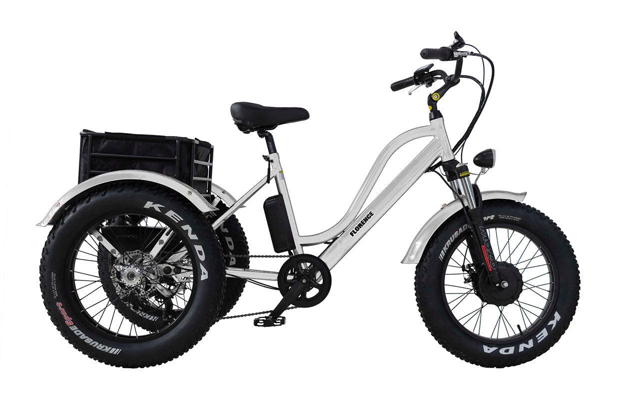 Daymak E-Bike White Florence Fat Tire