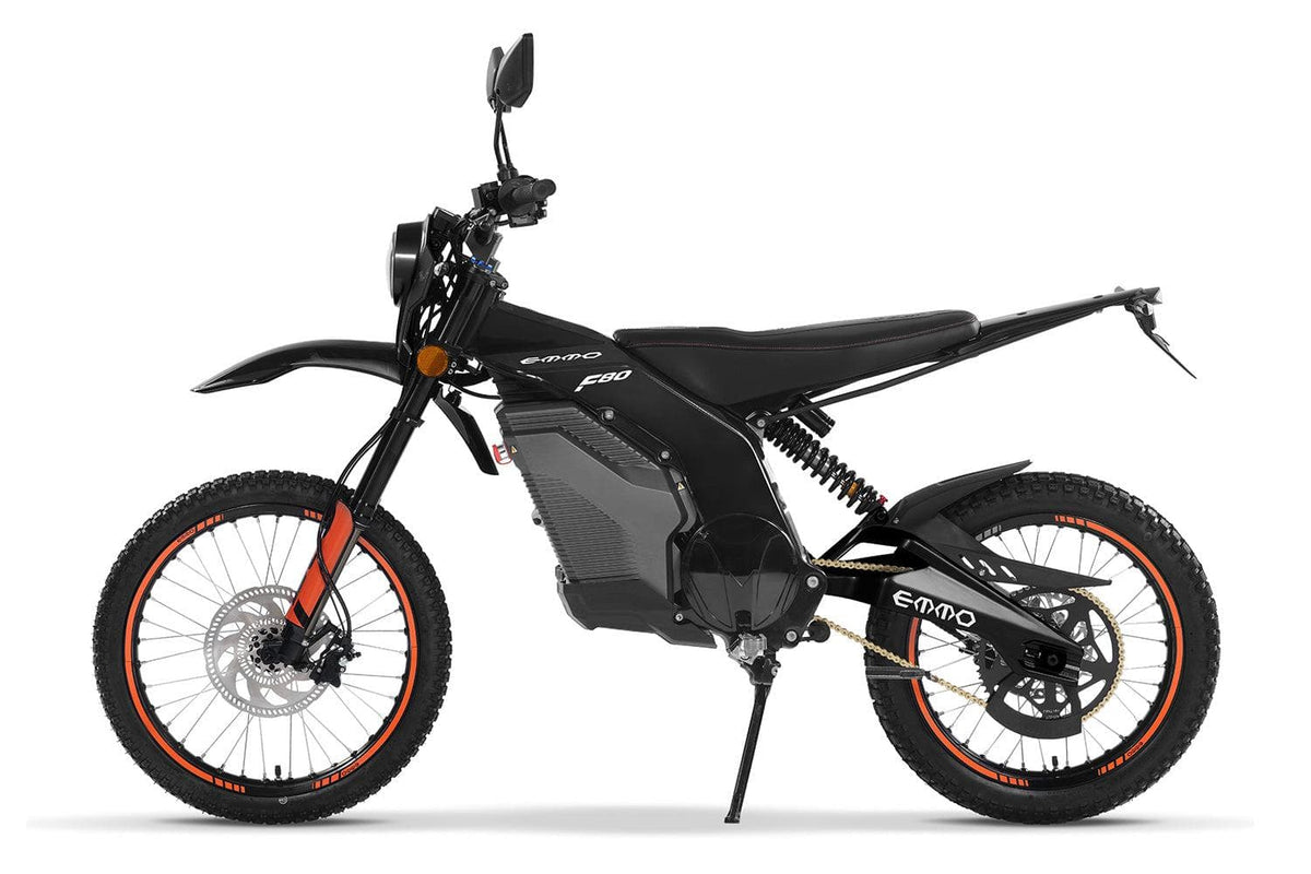 emmo ebike TRAIL (DS-30) - 72V/30Ah Lithium / Black Caofen F80