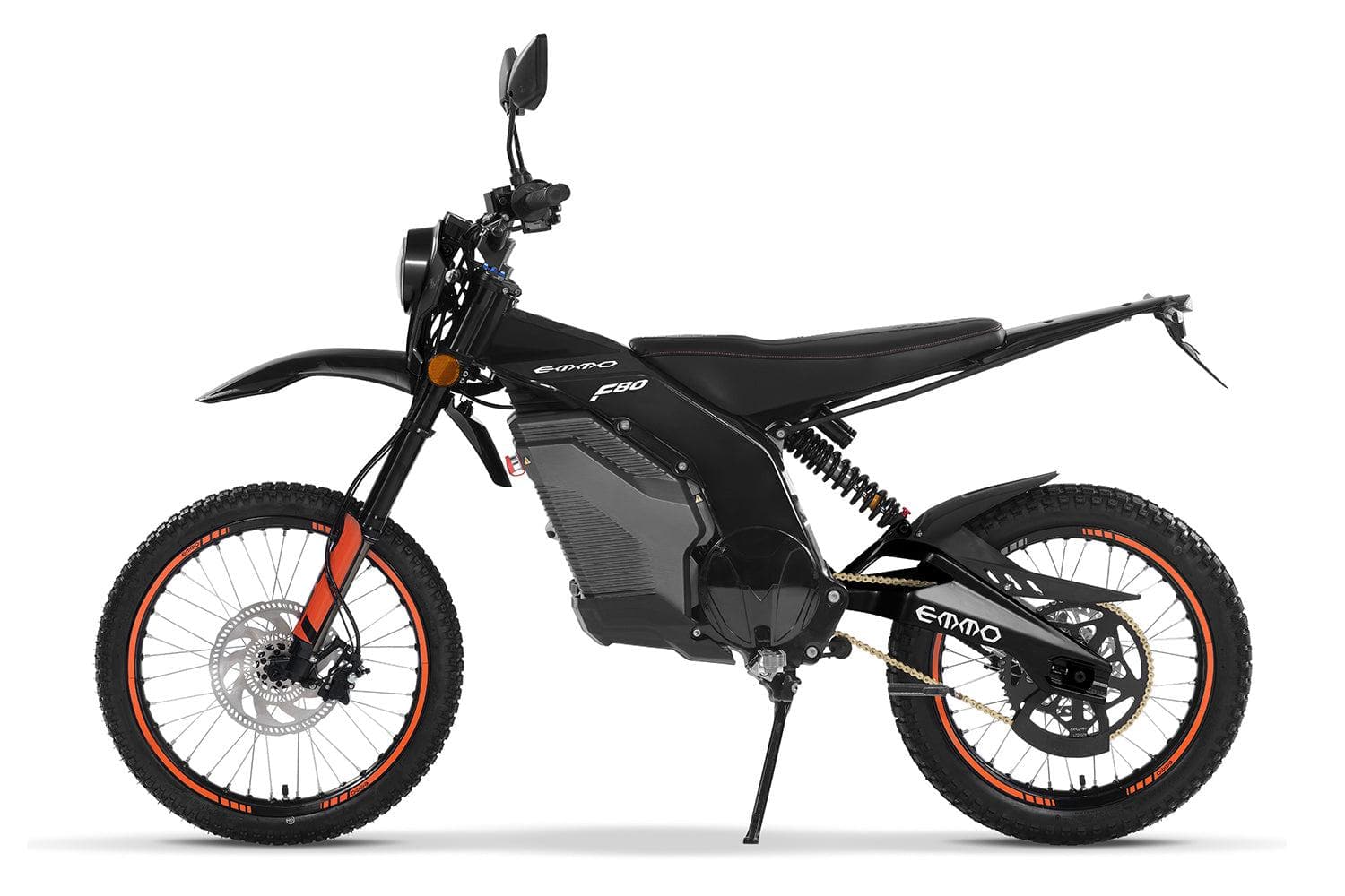 emmo ebike TRAIL (DS-30) - 72V/30Ah Lithium / Black Caofen F80