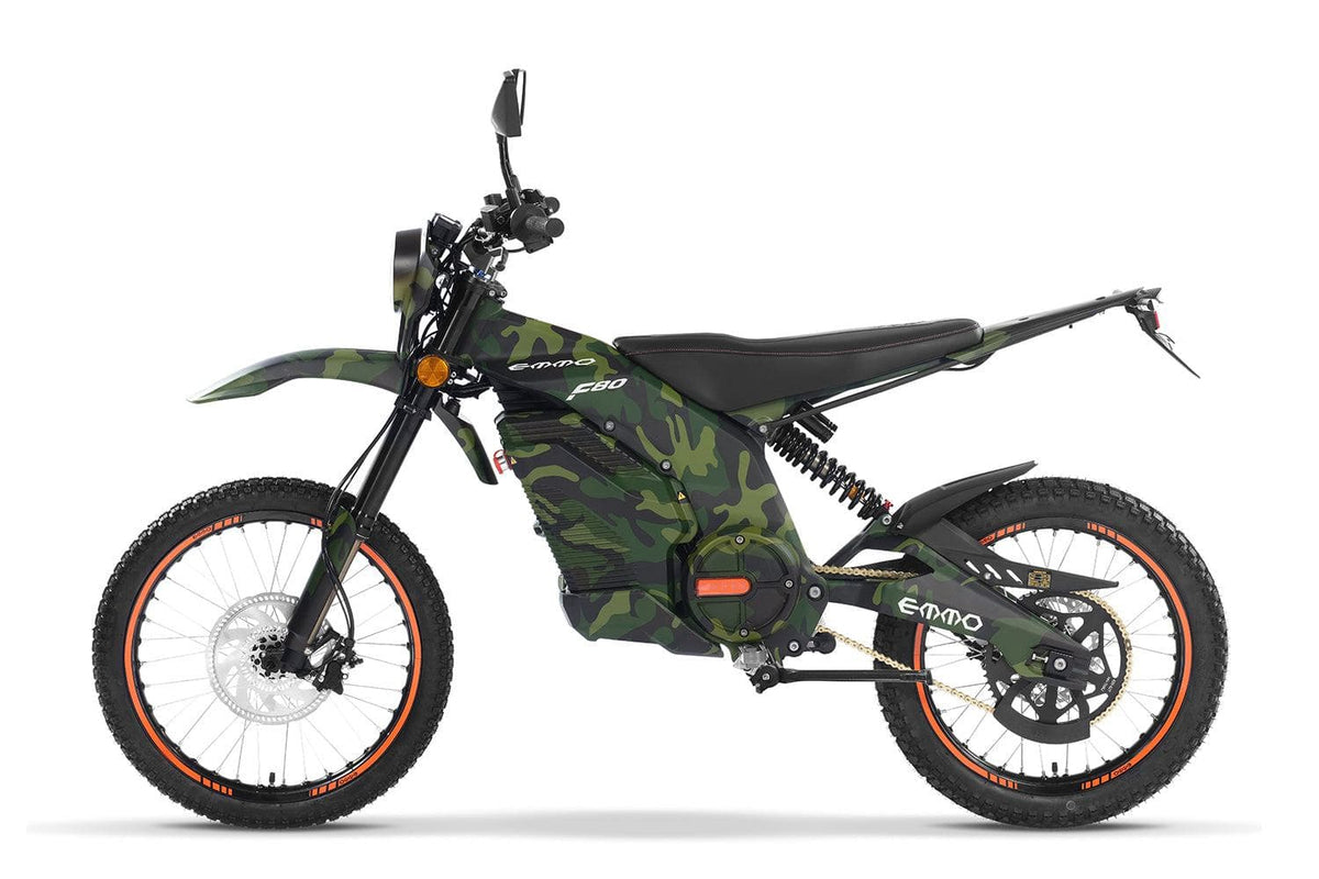 emmo ebike TRAIL (DS-30) - 72V/30Ah Lithium / Camo Caofen F80