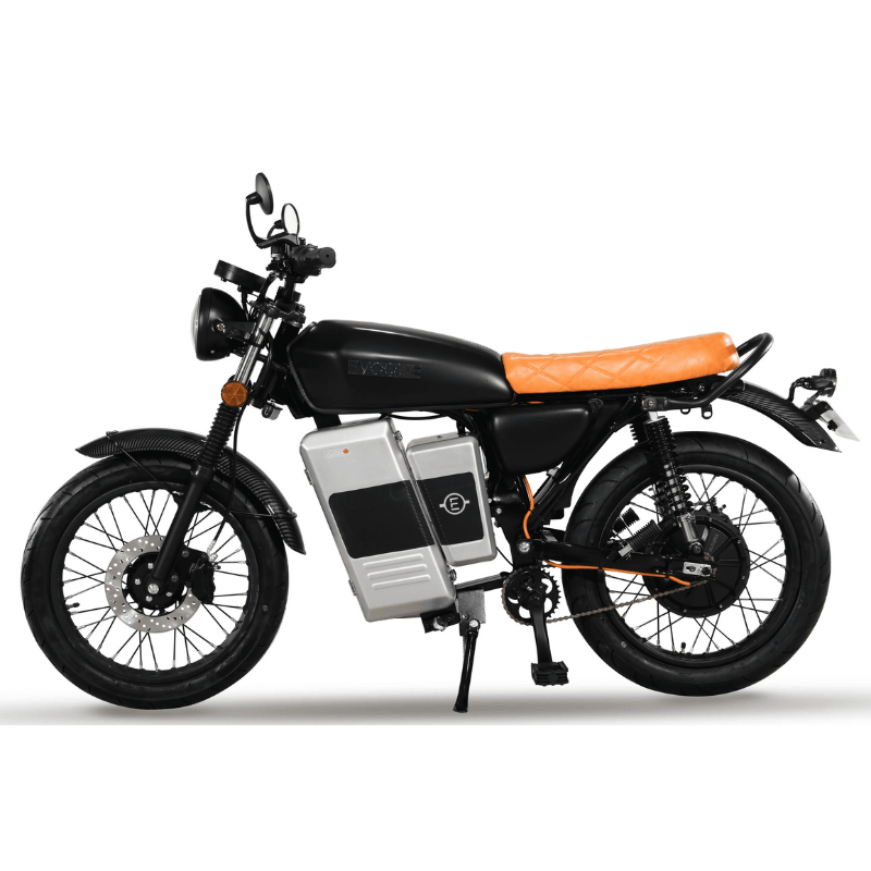Evoque Legacy - Electric Cafe Racer E-Bike | EZ RIDES Evoque Legacy - Electric Cafe Racer E-Bike | EZ RIDES