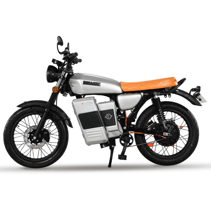 Evoque E-Bike 72V/20Ah Lead Acid / Matte Silver Evoque Legacy