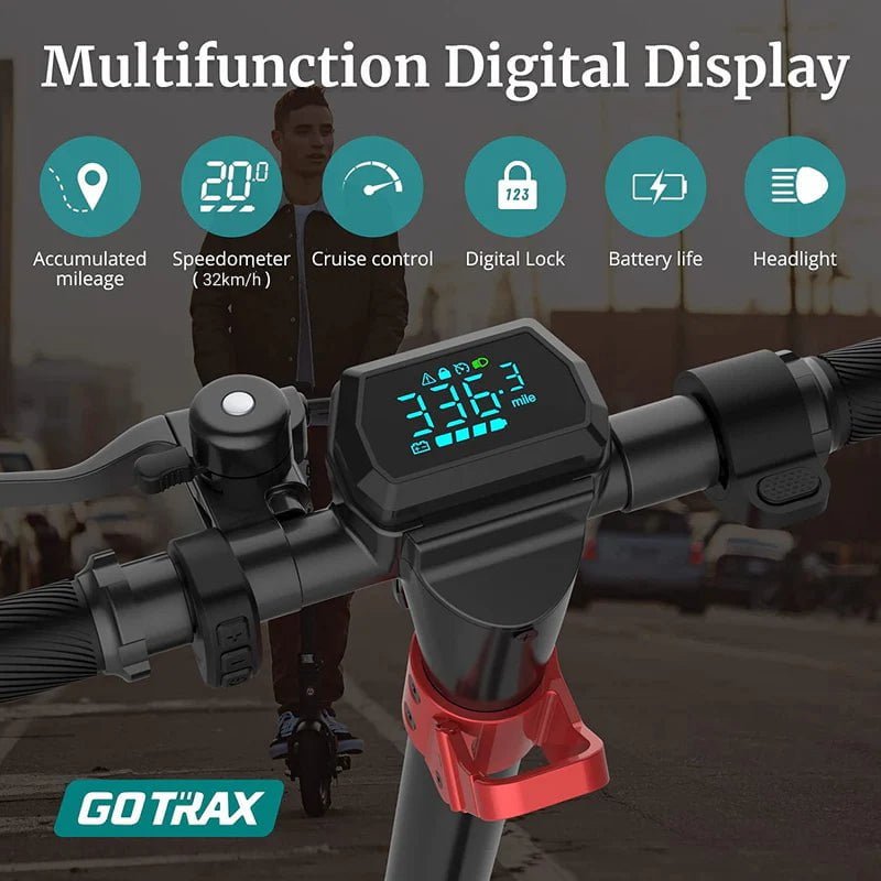 Gotrax E-Scooter Gotrax G4 Long Range Folding Electric Scooter 10" 32KPH | 40KM Range