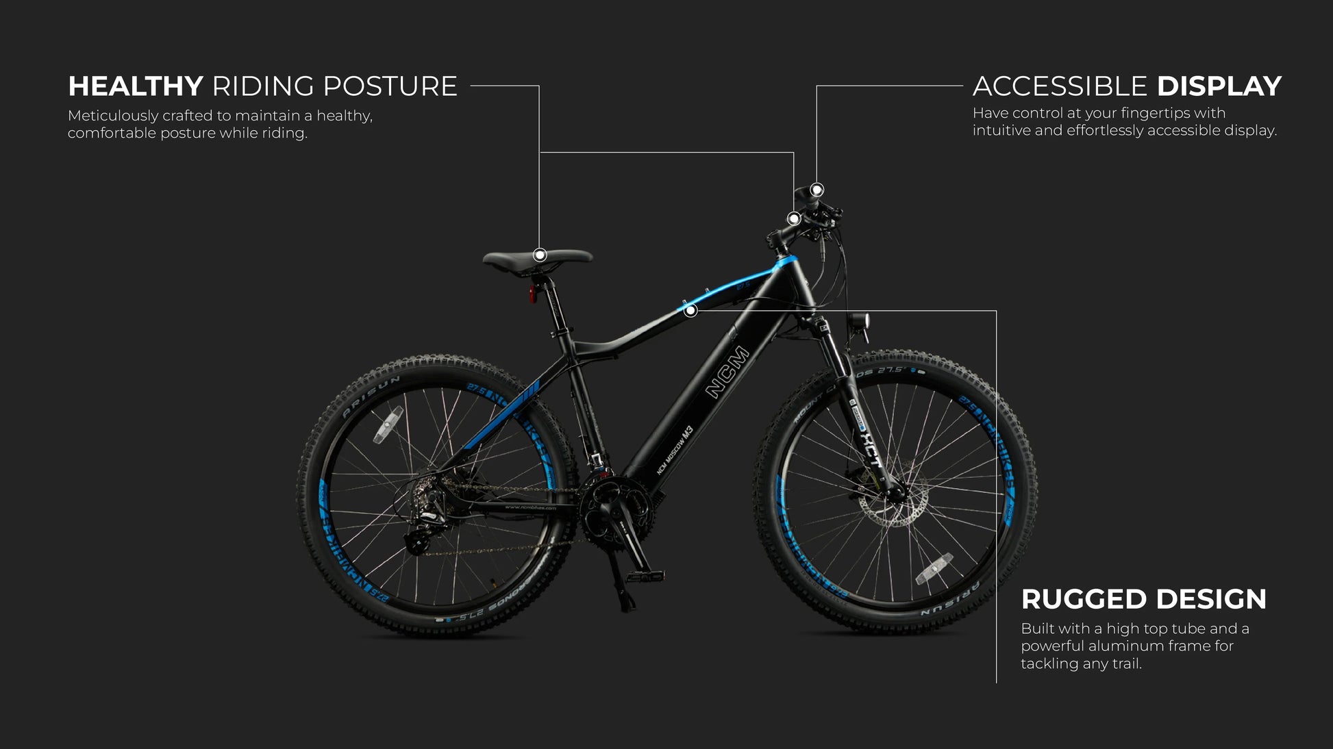 NCM E-Bicycle NCM M3 Moscow