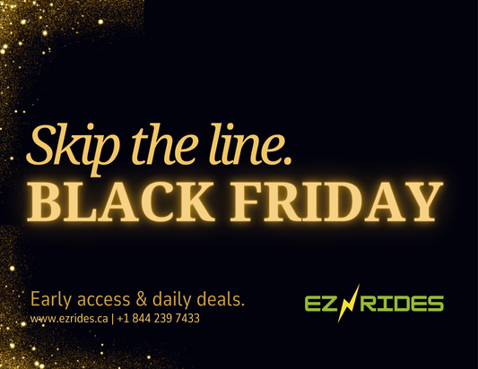 EZ Rides Black Friday Week: Daily Deals You Can’t Miss