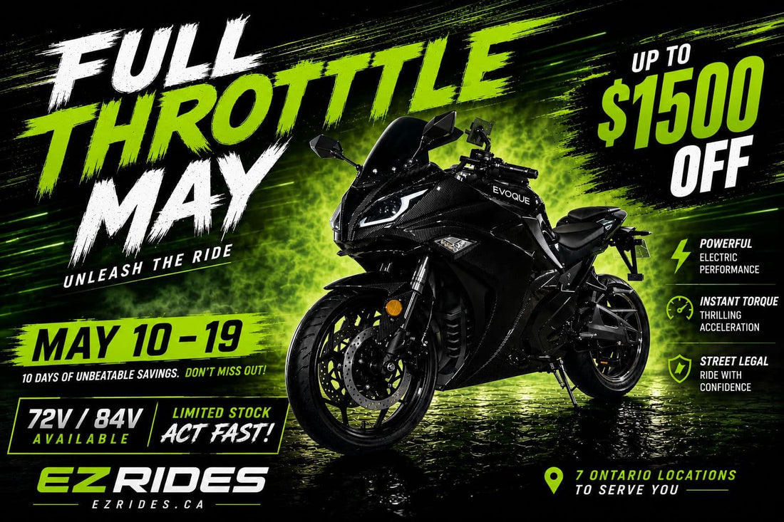 Full Throttle May at EZ Rides: Massive Savings on Evoque Models!