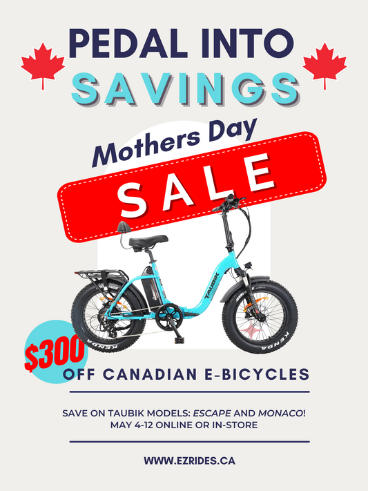🌼 Spring Into Adventure with EZ Rides – Plus, a Special Mother’s Day Sale! 🚴‍♀️