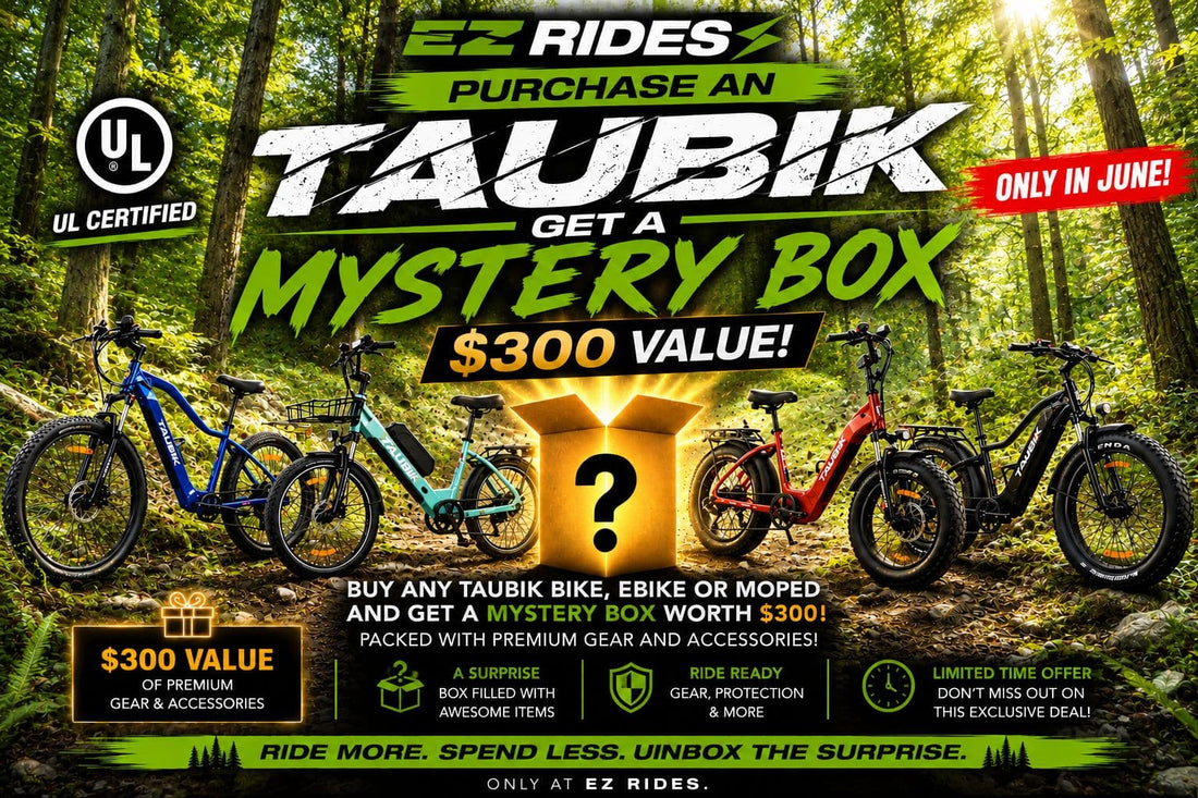 Ride Into June with a FREE $400 Mystery Box — Our Biggest Promo of the Year