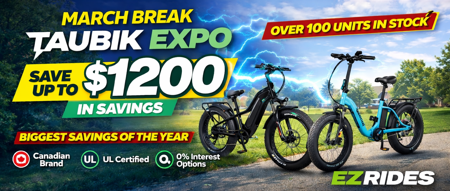 March Break Taubik Expo – Save up to $1200 on select clearance models