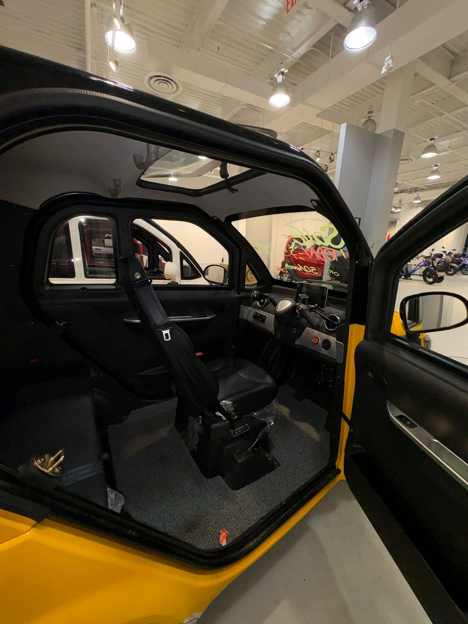 Eclipse EV Enclosed Mobility Scooter Eclipse EV Nova Plus Yellow (Trade In)