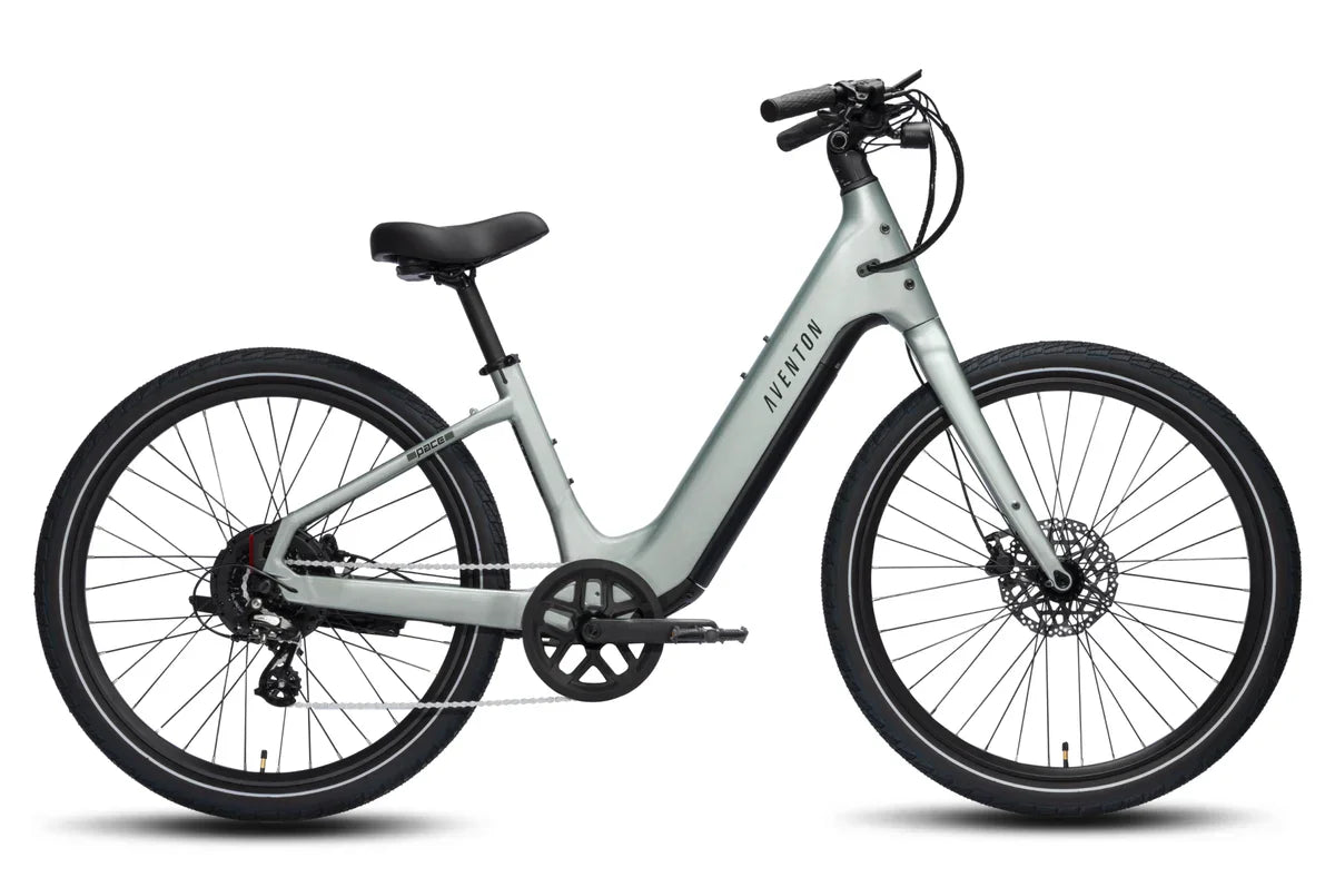 Aventon Electric Bicycle Glacier Mint / Large Pace 5 REC Step-Through Ebike