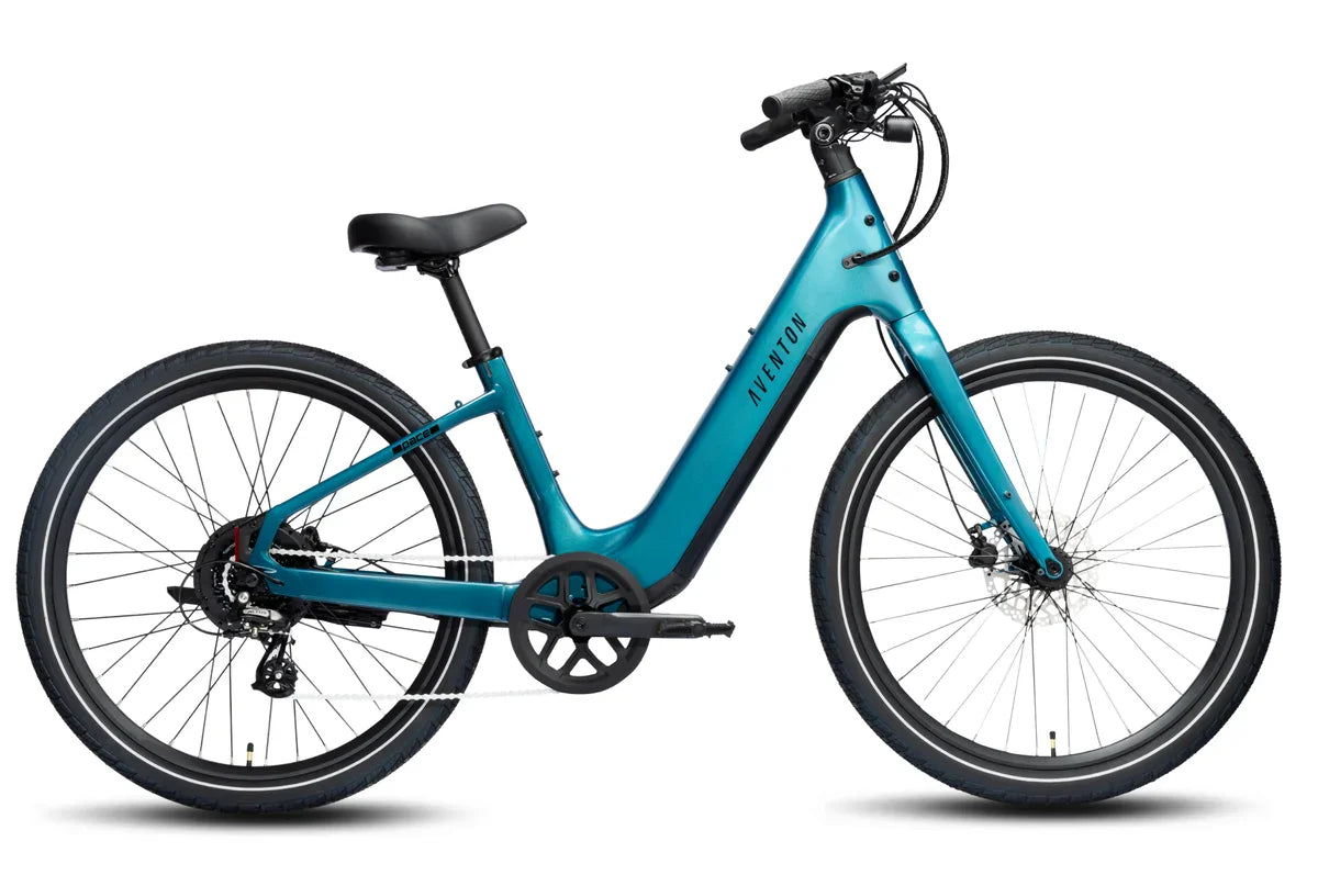 Aventon Electric Bicycle Lagoon / Large Pace 5 REC Step-Through Ebike