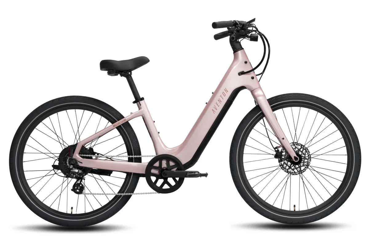 Aventon Electric Bicycle Sakura / Large Pace 5 REC Step-Through Ebike