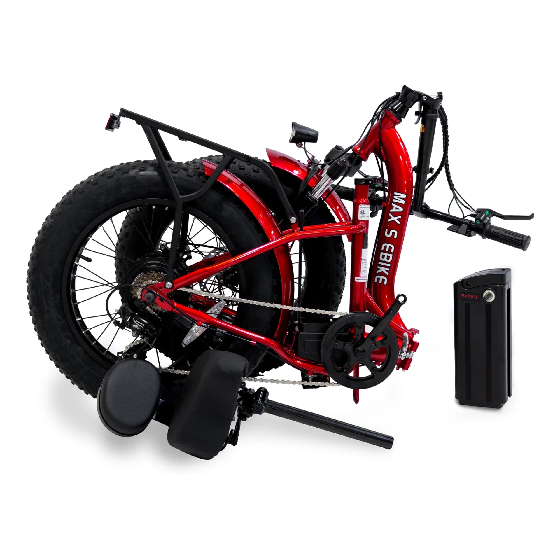 Avvenire Electric Bicycle Red Max S 48V Deluxe
