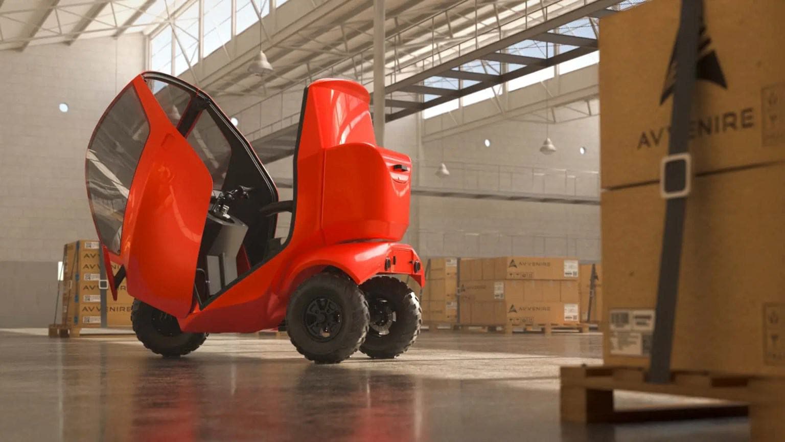 Avvenire Enclosed Mobility Scooter Tectus Mobility Scooter