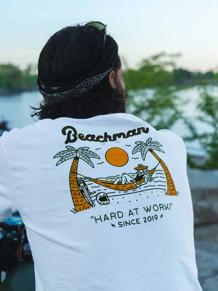 Beachman Accessory Beachman "Hard At Work" Tee