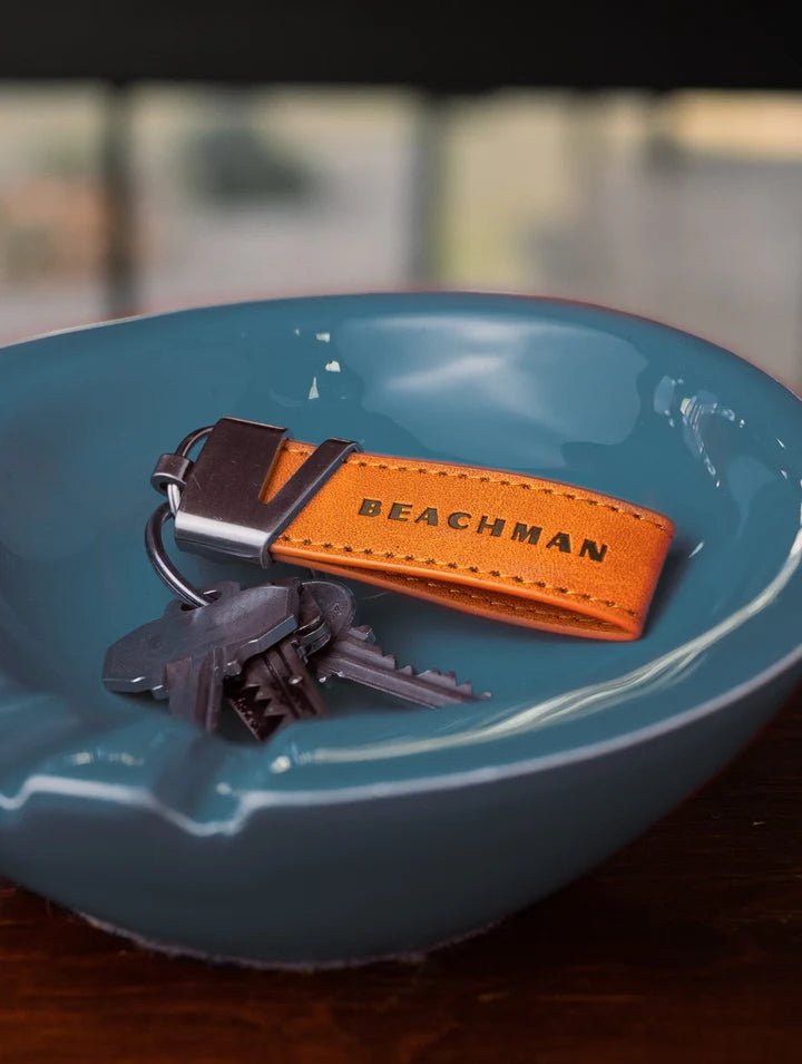 Beachman Accessory Leather Key Chain