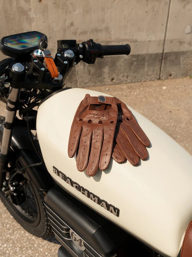 Beachman Accessory Leather Riding Gloves
