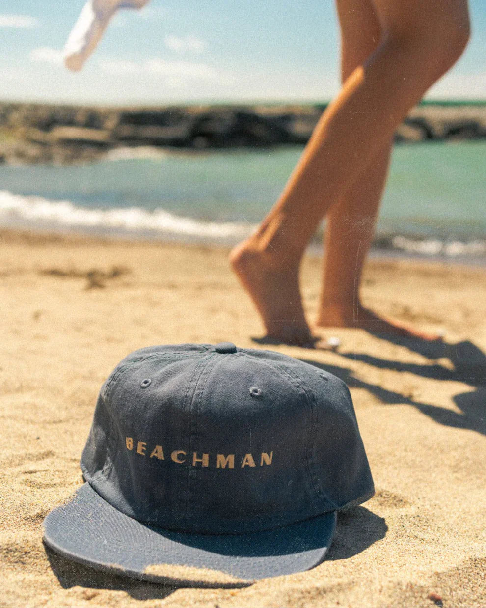 Beachman Accessory Navy Beach Cap