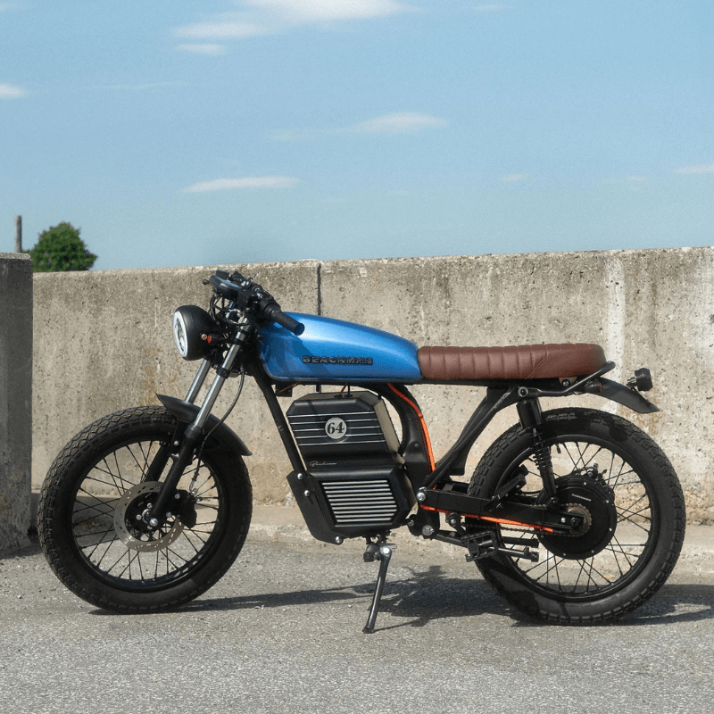 Beachman Sport Bike Bahama Blue / Brown / 40 AH | 2.8 Kwh '64 Beachman