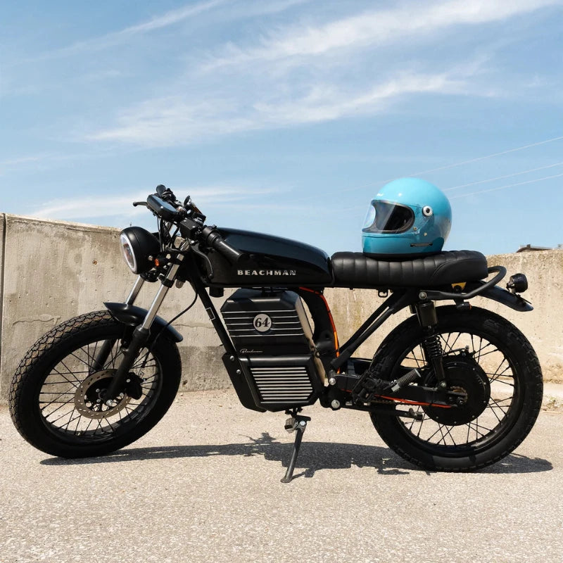 cafe racer electric bicycle Caf Vintage Style Motorcycle Improved headlight Jupiter Rogue Electric Cafe Racer