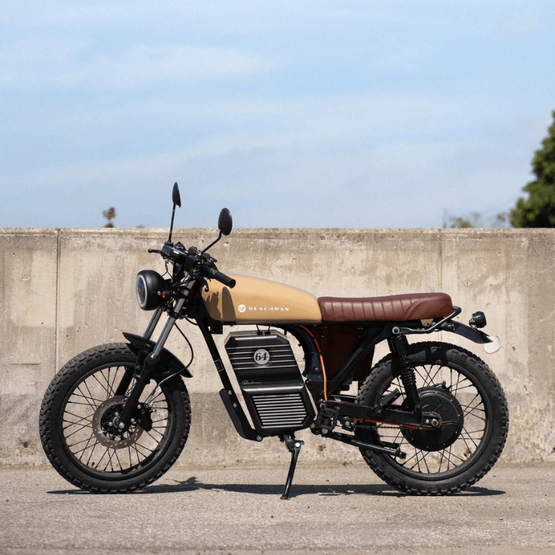Beachman Sport Bike Cappuccino / Brown / 40 AH | 2.8 Kwh '64 Beachman
