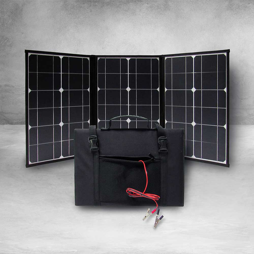 Dakota Lithium Battery FOLDING FAST-CHARGE 12V SOLAR PANEL