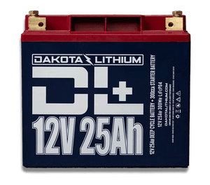 Dakota Lithium Battery 12V 25AH 300CCA BATTERY