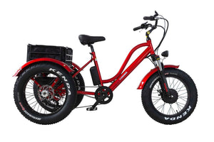 Daymak E-Bike Red Florence Fat Tire
