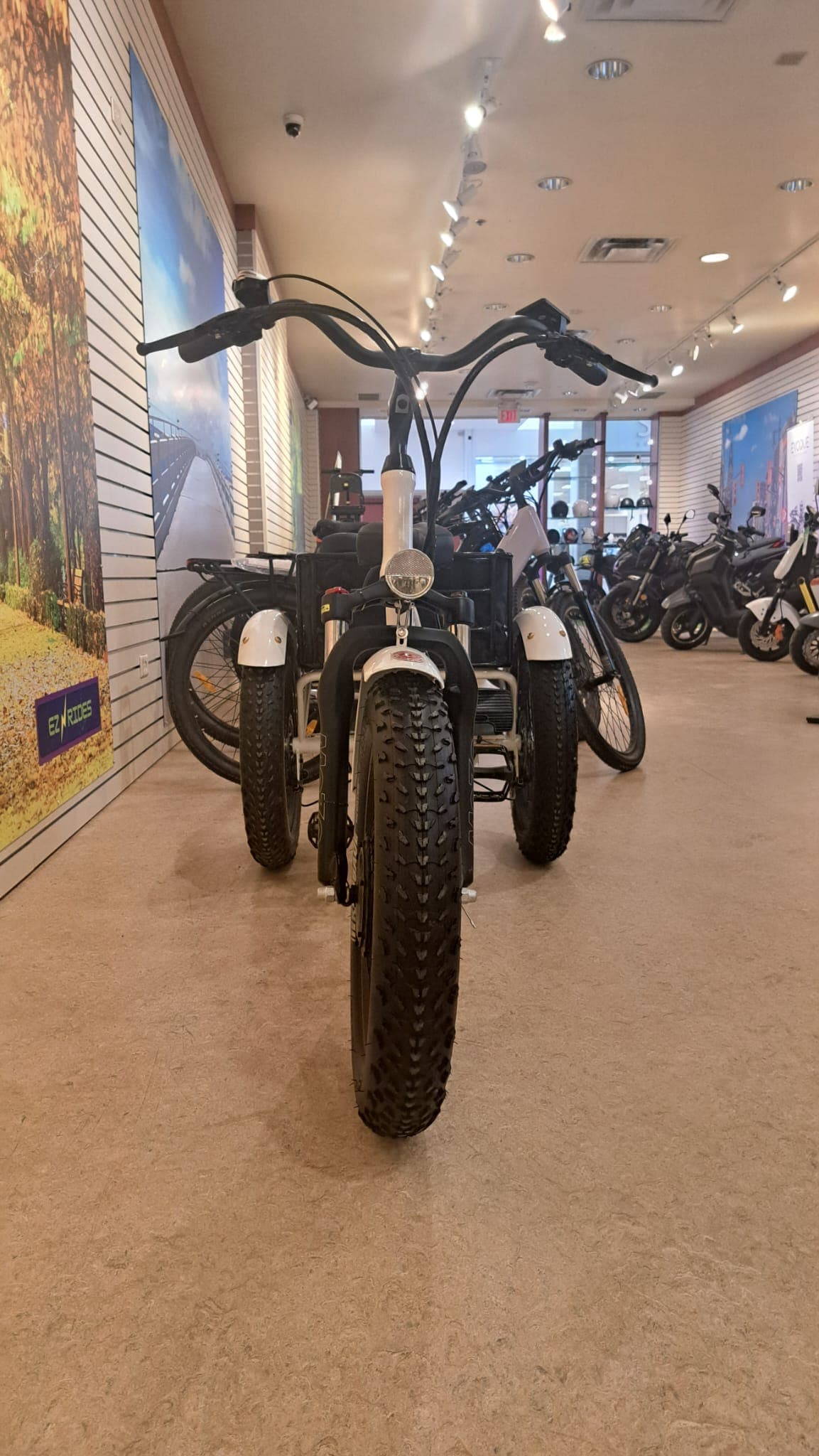 Daymak E-Bike White Daymak Florence Fat Tire Trike (Demo Unit)