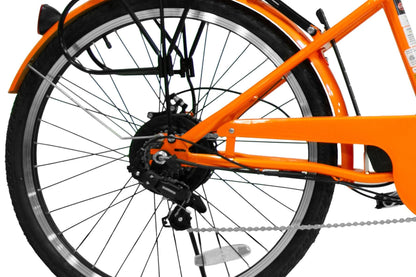 Daymak Electric Bicycle Orange Daymak Paris