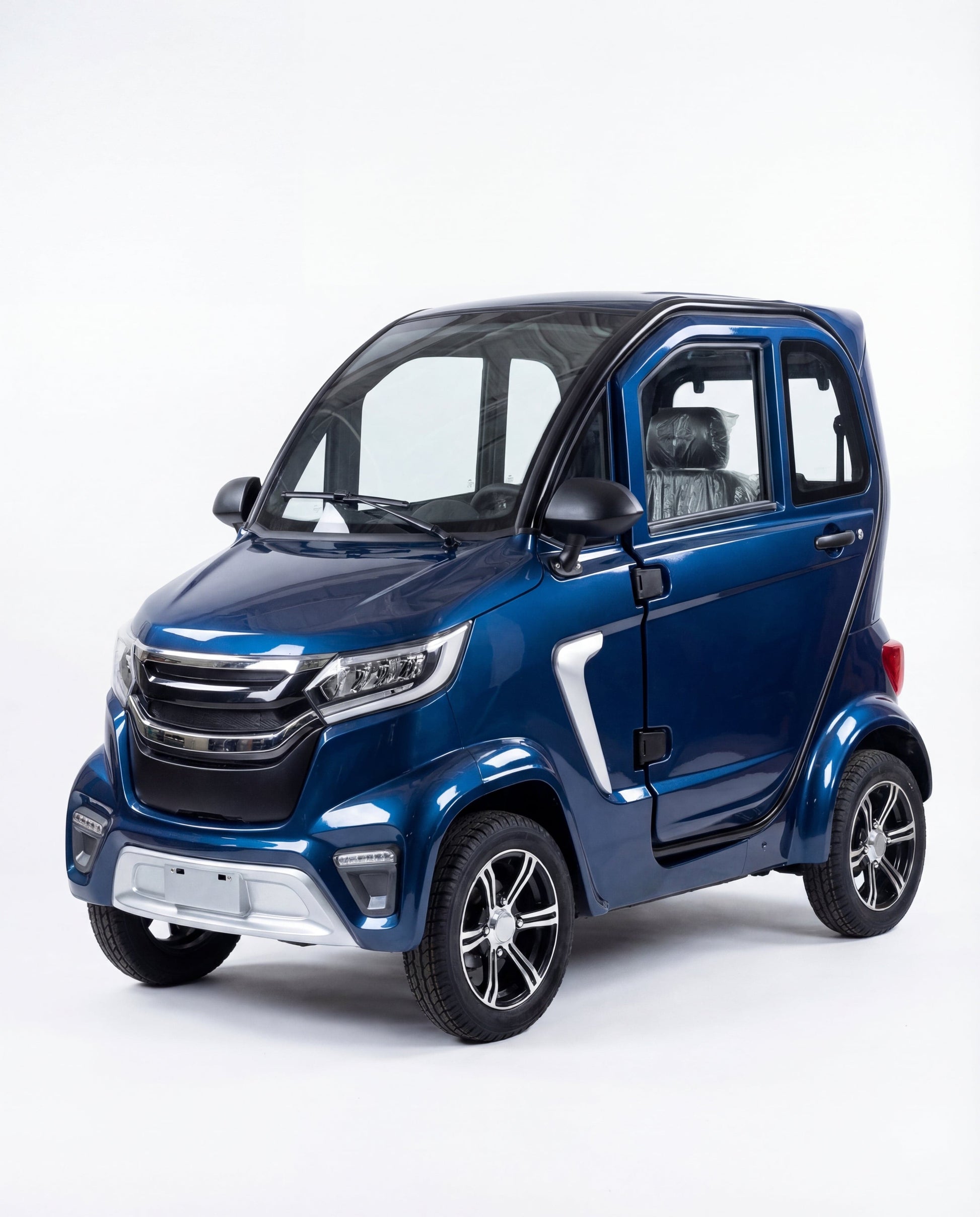 Eclipse EV Enclosed Mobility Scooter Blue / Handlebar Eclipse EV Nova Lite