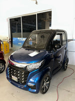 Eclipse EV Enclosed Mobility Scooter Blue Handlebar Eclipse EV Nova Plus (Demo)