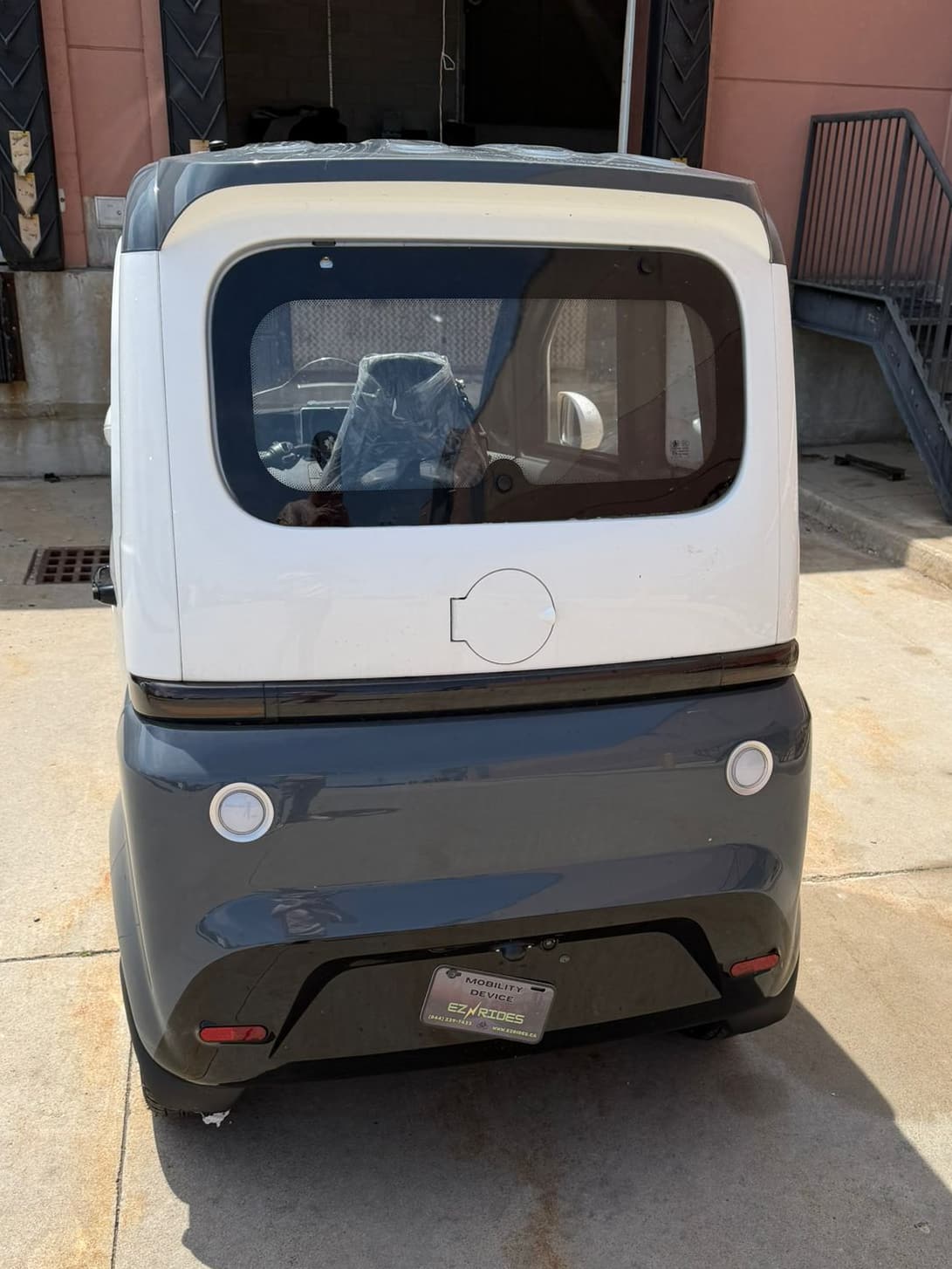 Eclipse EV Enclosed Mobility Scooter Eclipse EV Nova Plus White (Trade In) - 0km