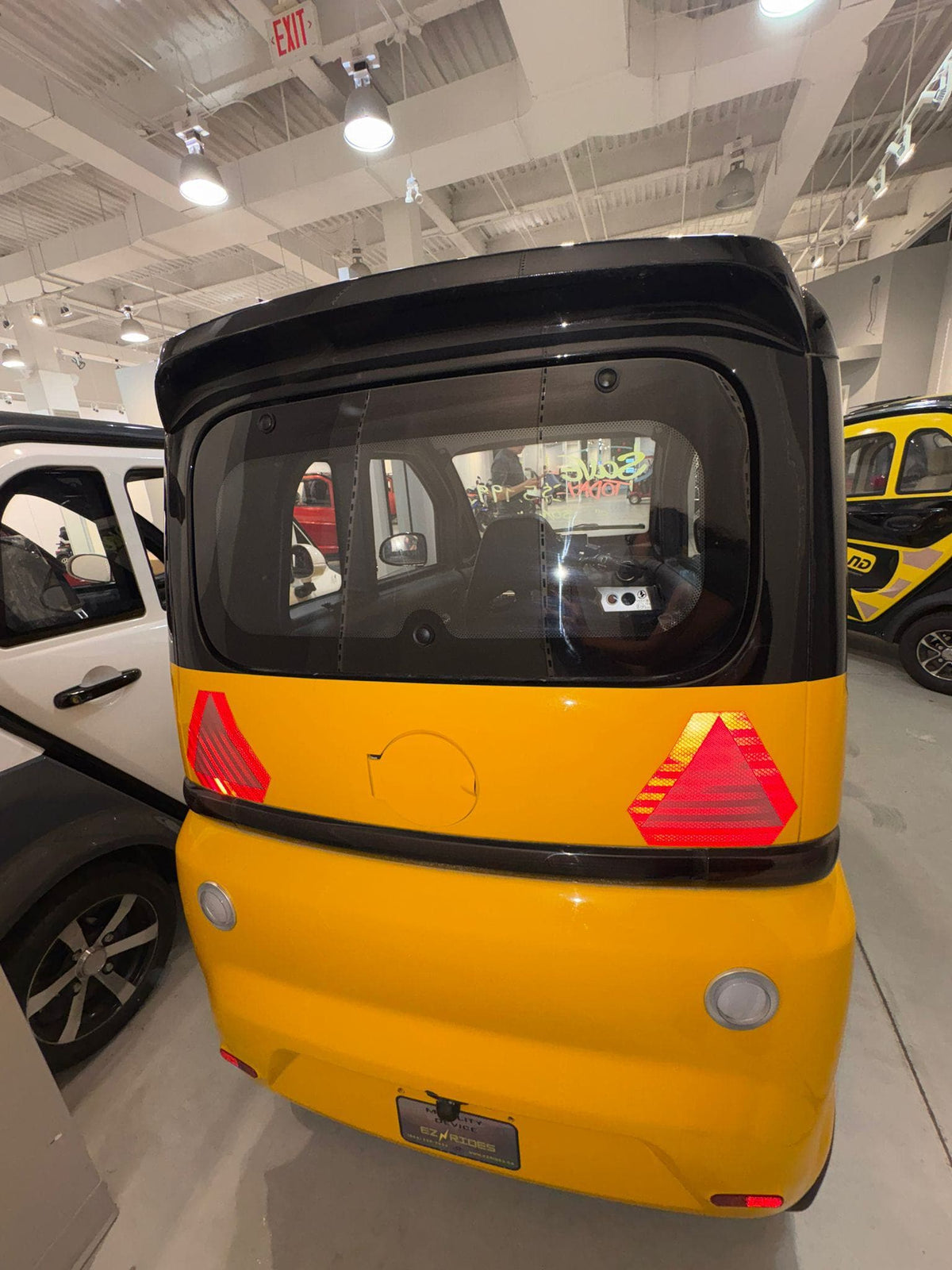 Eclipse EV Enclosed Mobility Scooter Eclipse EV Nova Plus Yellow (Trade In)