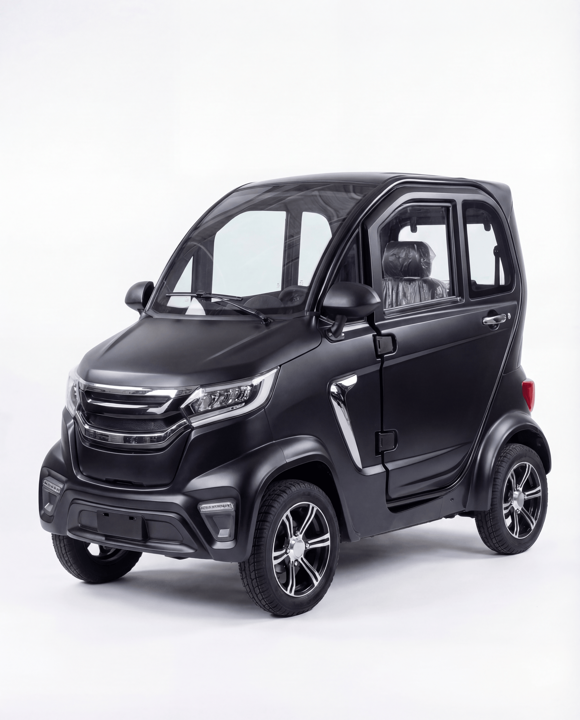 Eclipse EV Enclosed Mobility Scooter Matte Black / Handlebar Eclipse EV Nova Lite