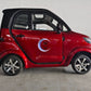 Eclipse EV Enclosed Mobility Scooter Red / Steering Wheel Nova - Eclipse EV