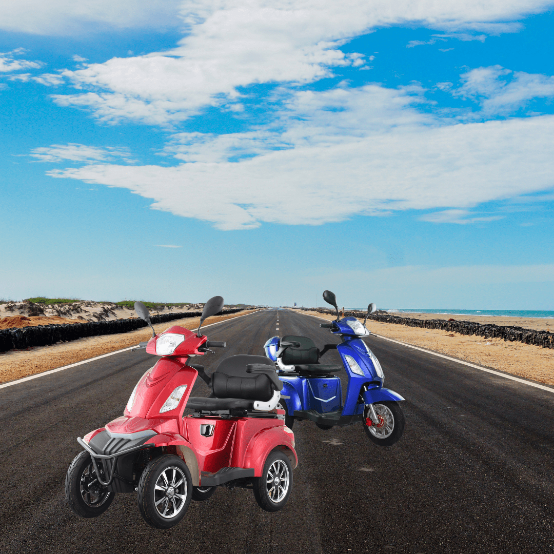 Ez Rides Eclipse EV Nebula - 4 Wheel Mobility Scooter | EZ-Rides