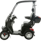 Ecolo-Cycle Mobility Scooter Black ET4 LS + Roof