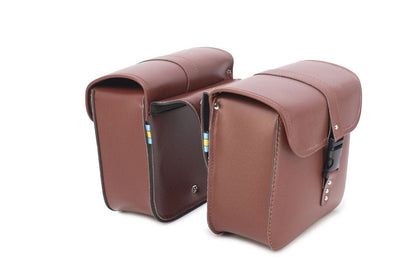 Emmo Bags Brown Emmo Universal Leather Saddle Bags