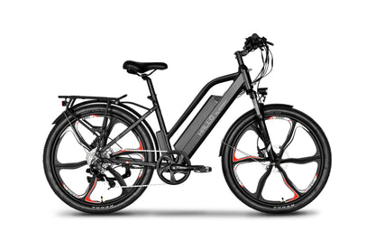 Emmo E-Bicycle Black / 48V 10Ah Lithium Hallo Pro 2.0