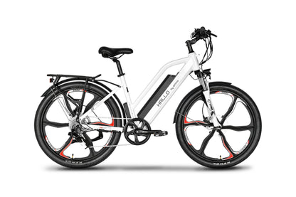 Emmo E-Bicycle White / 48V 10Ah Lithium Hallo Pro 2.0