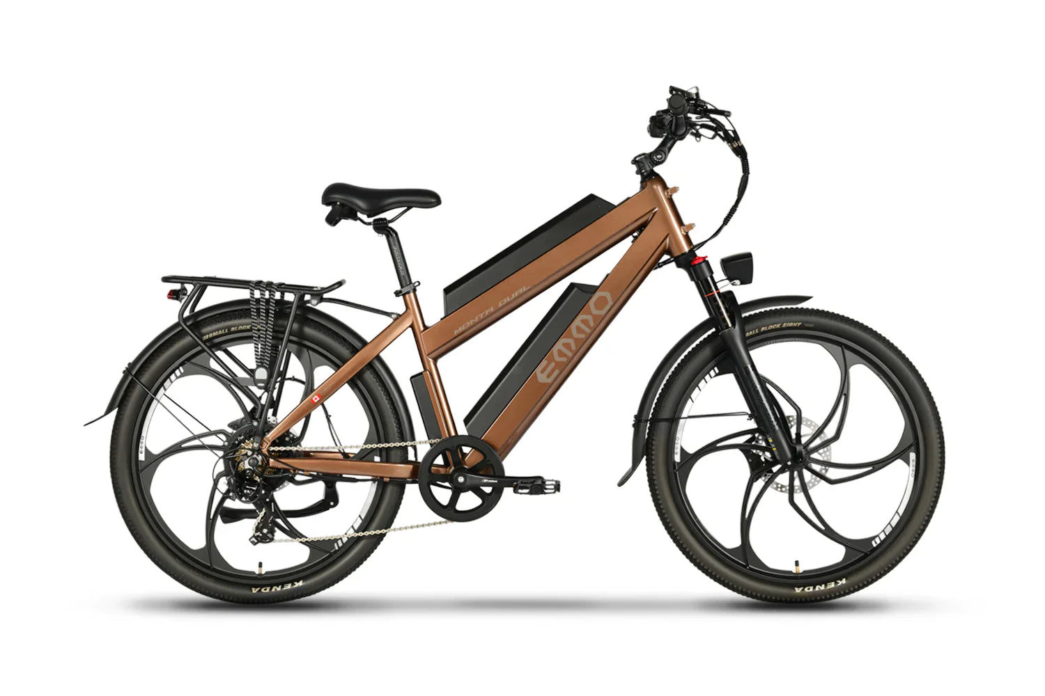 Emmo E-Bike 48V 31.2Ah (15.6Ah + 15.6Ah) / Espresso Brown Emmo Monta Dual