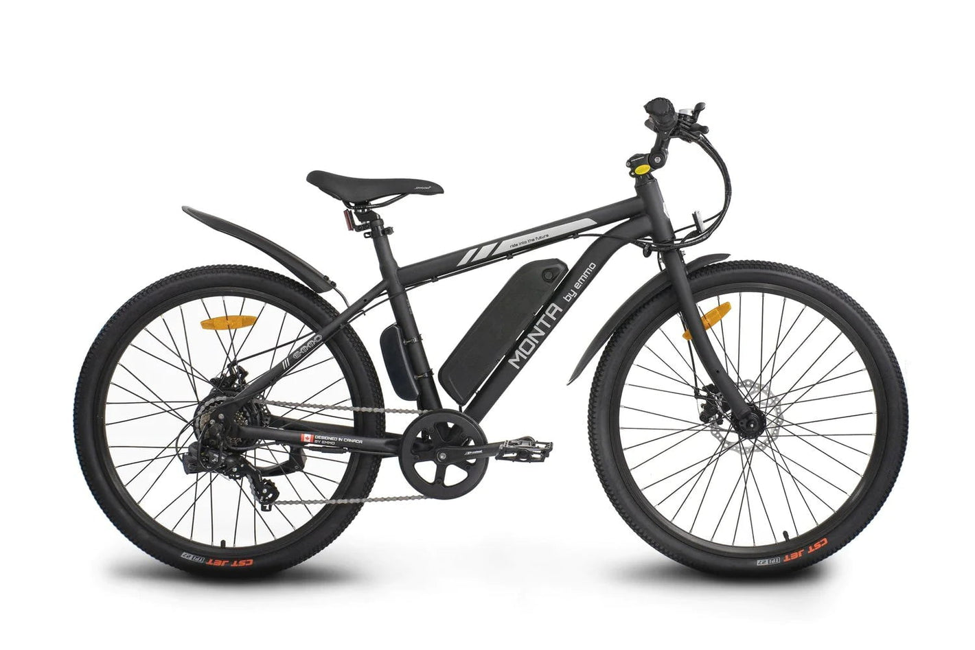 Emmo E-Bike Black / 36V/13Ah Removable Lithium Monta B