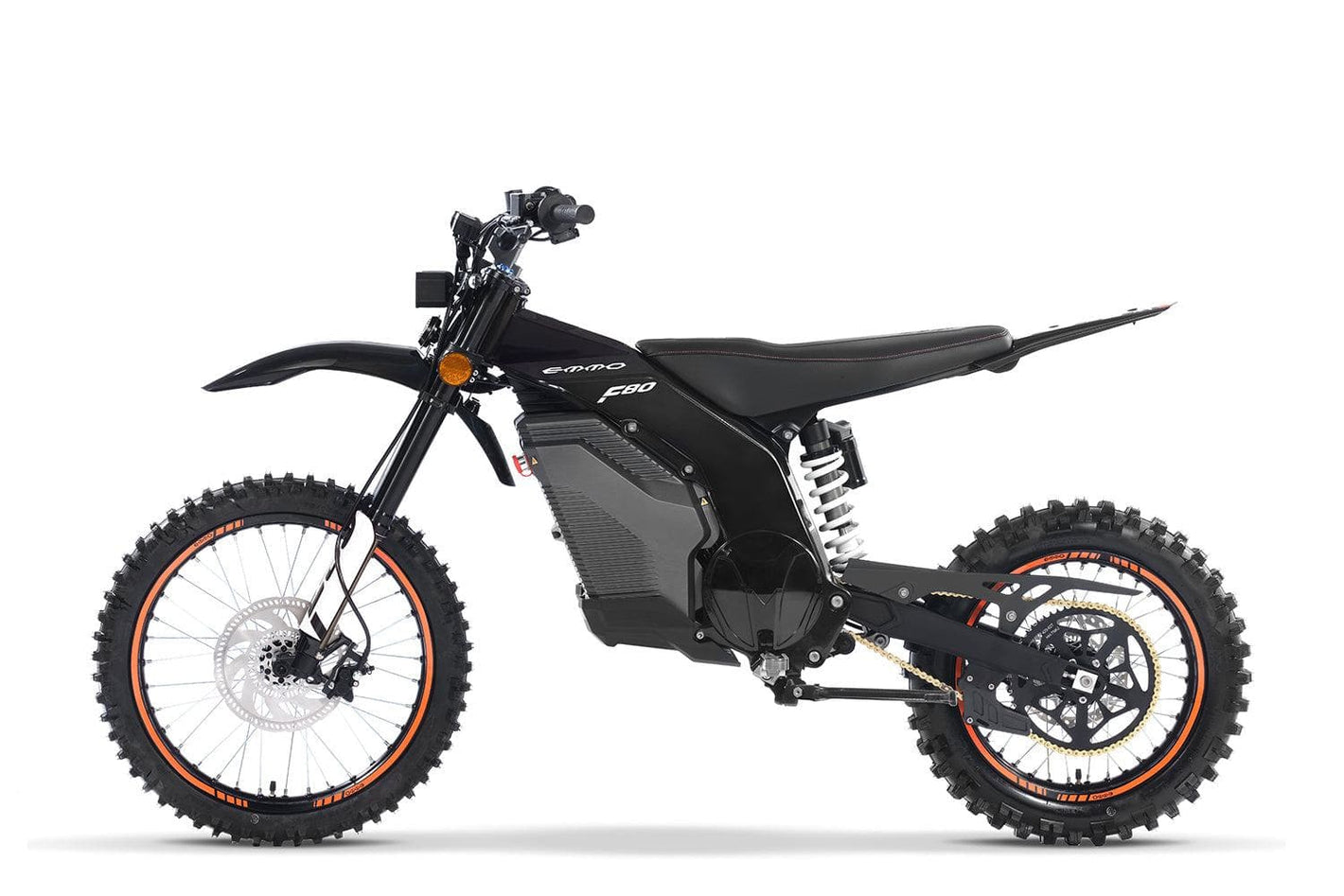 emmo ebike ENDURO (OR-30) - 72V/30Ah Lithium / Black Caofen F80