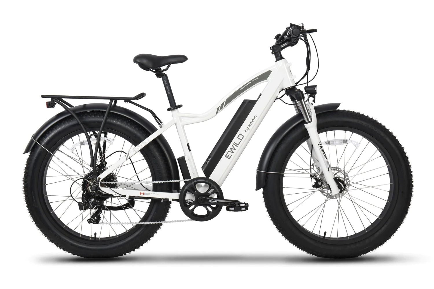 Emmo E-Bike White / 48V10Ah Lithium E-Wild C2