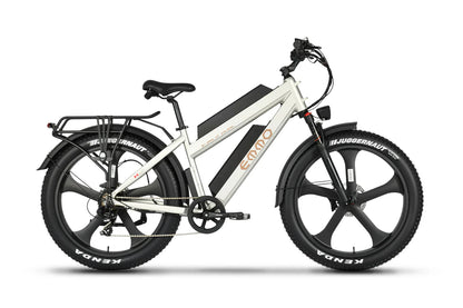 Emmo Electric Bicycle Champagne White / 48V/40.6Ah (25Ah + 15.6Ah) Emmo E-Wild Dual