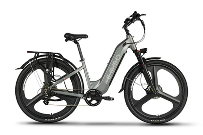 Emmo Electric Bicycle Classic Gray / 48V 15.6Ah Lithium Emmo Pulse Pro
